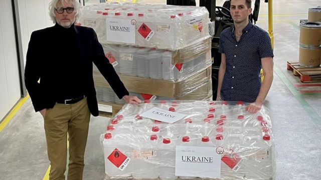Je bekijkt nu Ofipharma geeft ethanol aan Oekraïne